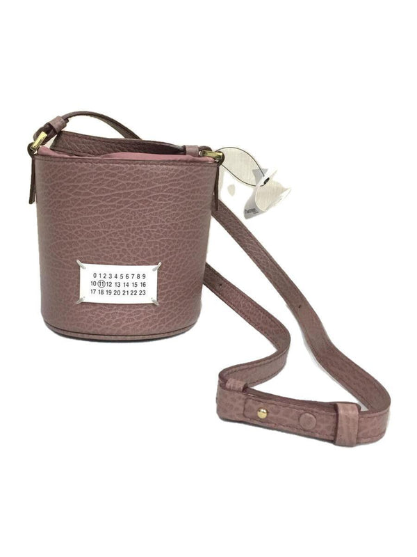 5ac Bucket Mini Leather Pink Plain S56wg0164 Designer Bucket