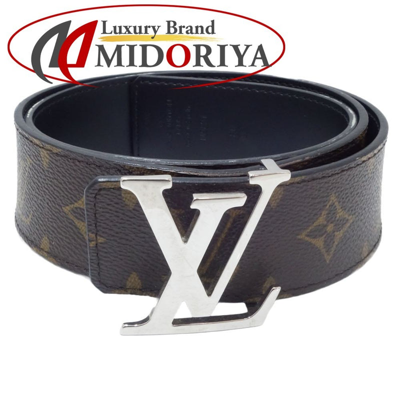 Monogram Lv Initiales Belt M9821 Brown Size 80/32 Designer