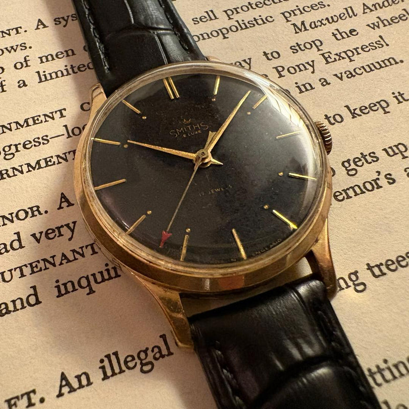1950s  Mechanical Watch Antique British Wristwatch Collectible