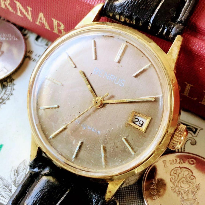 3613  Mens Watch Manual Wind Antique Style Working Chic Stylish Dress
