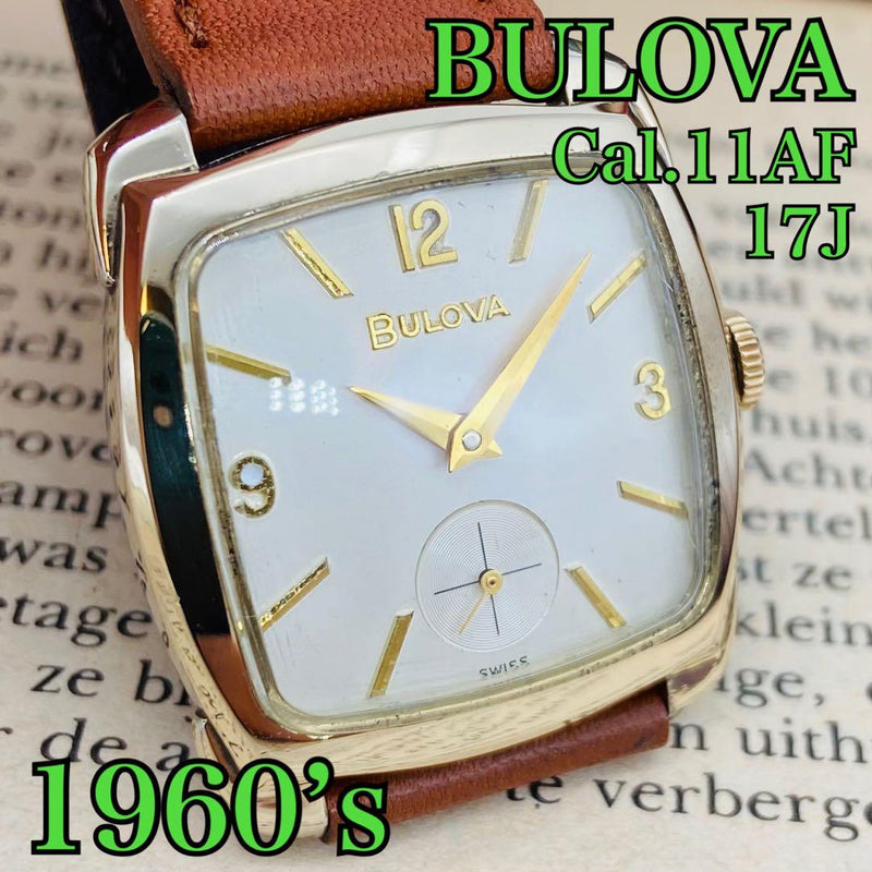 1960s  Manual Wind Watch Mens/womens Small Seconds Subdial Vintage