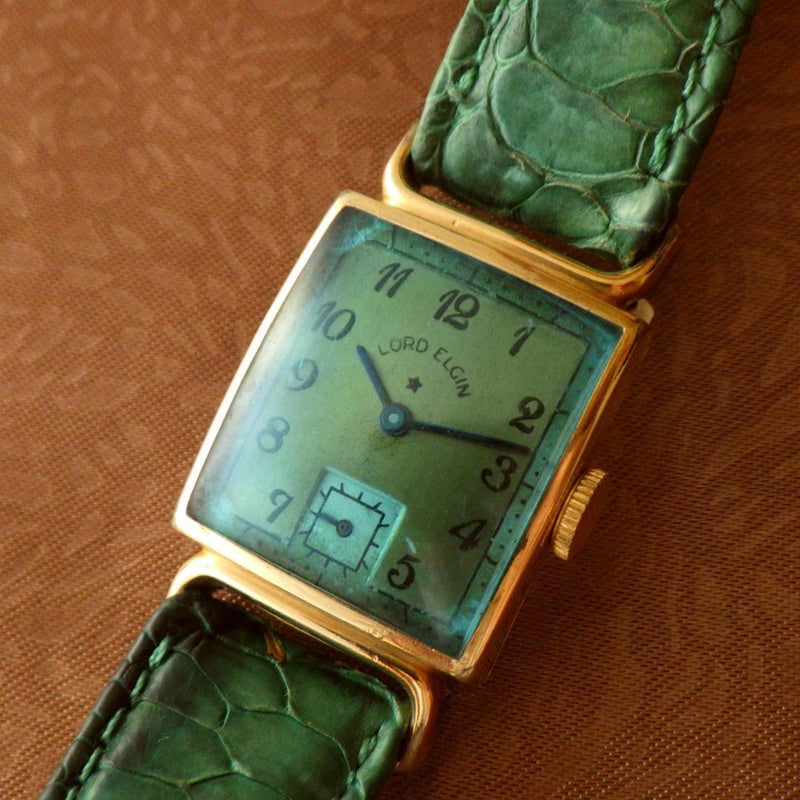 1950s Lord  14k Gold Filled Usa Vintage Manual Wind Watch Collectible