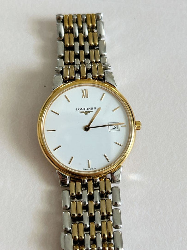 Longines Grand Classic Date Watch Swiss Made Automatic Stainless Steel Elegant