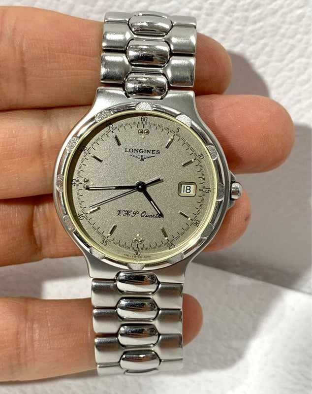 Longines L1.613.4 Watch Automatic Stainless Steel Elegant Timepiece For