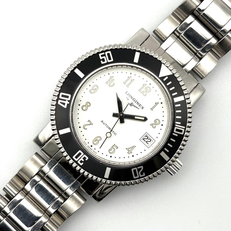 Longines Diver 7429 Serviced Working Vintage Mens Watch Stainless Steel