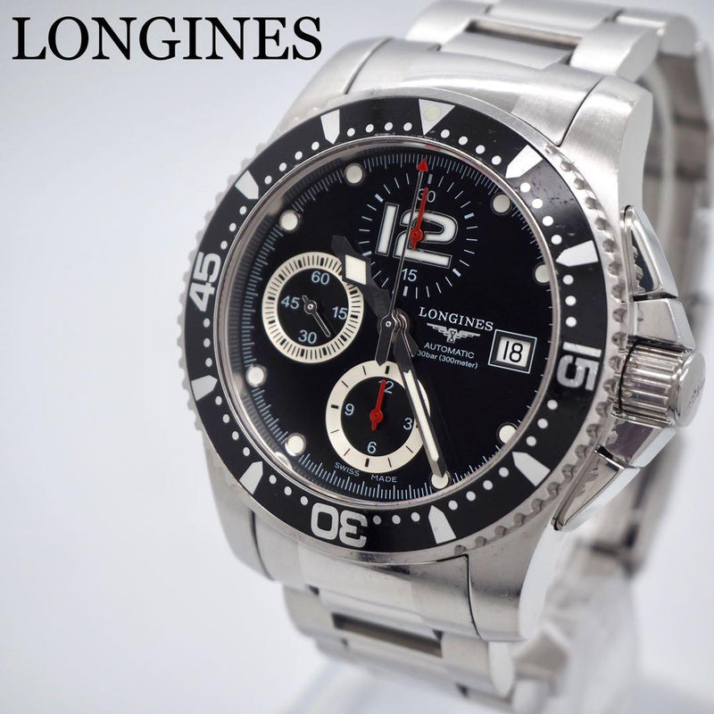 Longines Hydroconquest Automatic Mens Watch Stainless Steel Diver Model