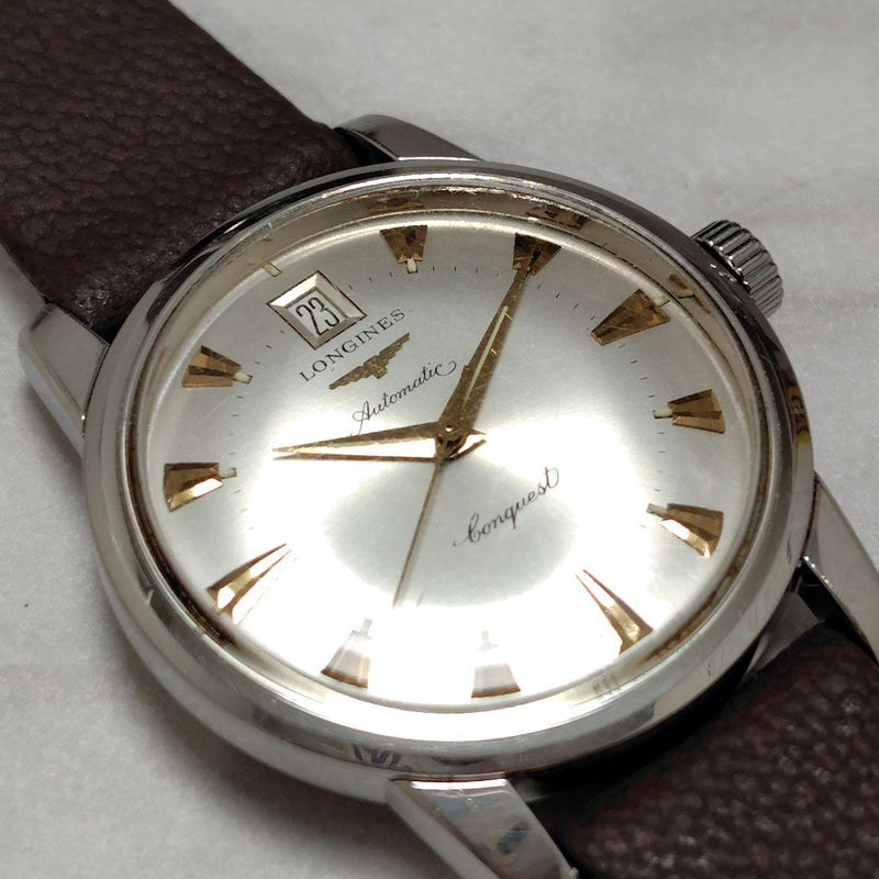 Longines Conquest Automatic Watch Used Operation Confirmed Replacement Band