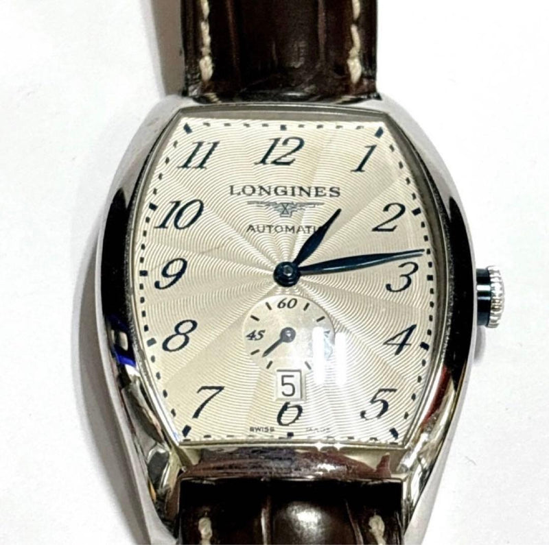Longines Evidenza Automatic L2.642.4 Mens Swiss Watch Stainless Steel Elegant