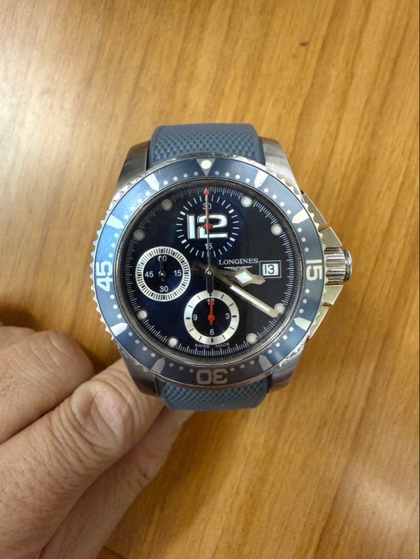 Longines Automatic Chronograph 40mm Watch Swiss Made Mens Luxury Stainless