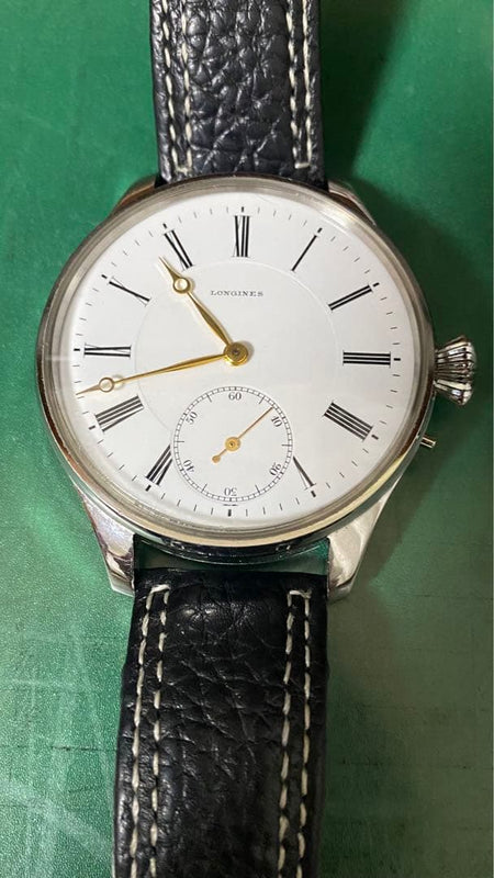 Longines Vintage Watch 1920s Antique Wristwatch Collectible Timepiece Mens