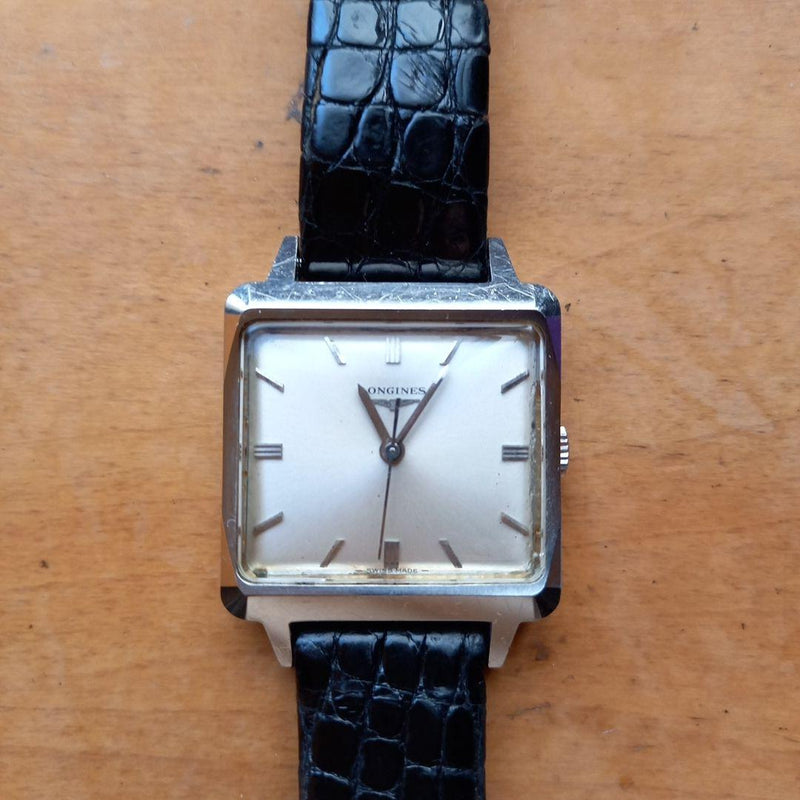 Longines Mens Vintage Watch Antique Style Wristwatch For Men