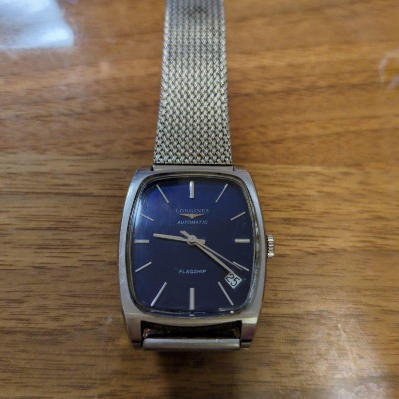 Longines Automatic Flagship Watch Swiss Made Stainless Steel Elegant Dress Watch