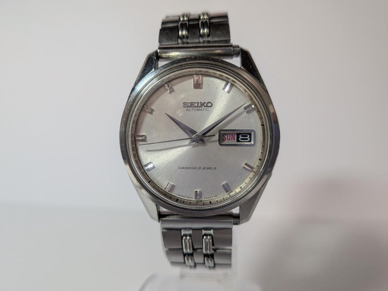 Seikomatic 1966 21 Jewels 6619-8060 Automatic Vintage Watch. Working