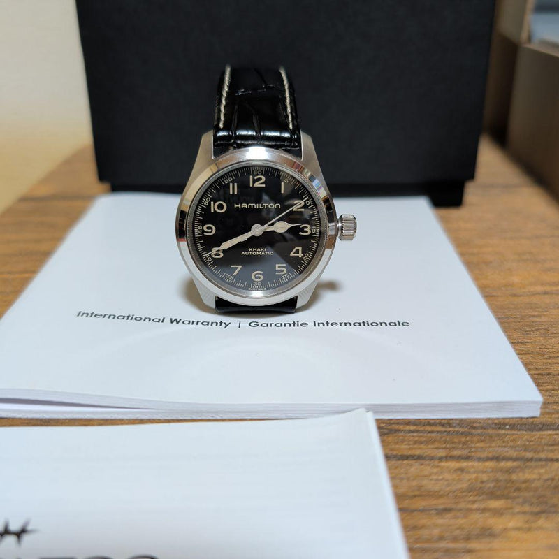 Hamilton Khaki Murph 38 Automatic Watch H70405730 Field Watch Stainless Steel