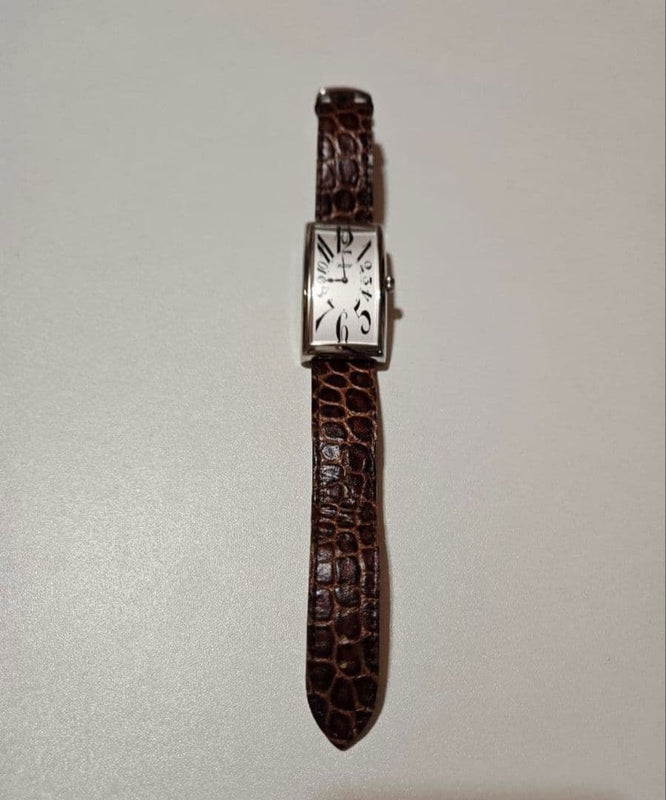 Tissot Heritage Banana T117.509.16.032.00 Mens Leather Band Watch Swiss Made