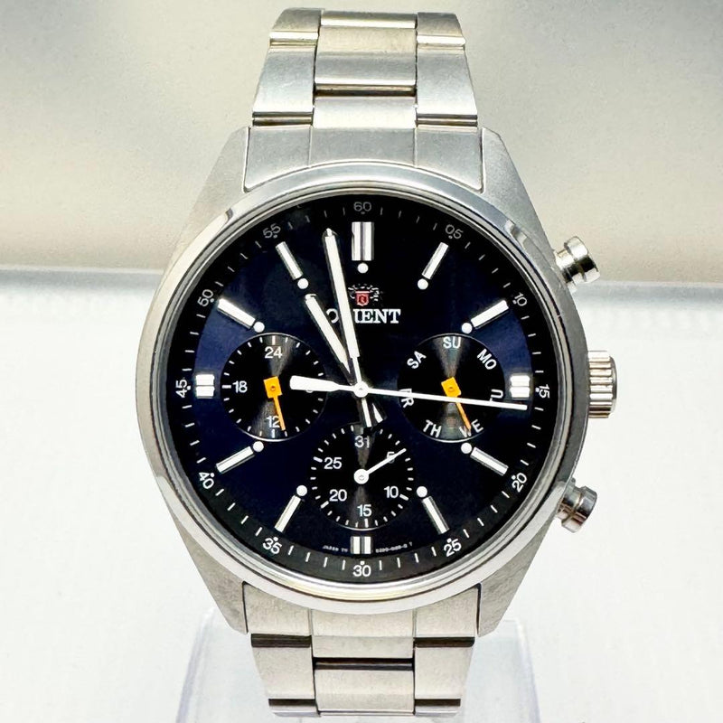 Mens Chronograph Wv0021uz Black Panda Watch Quartz Wristwatch Sport
