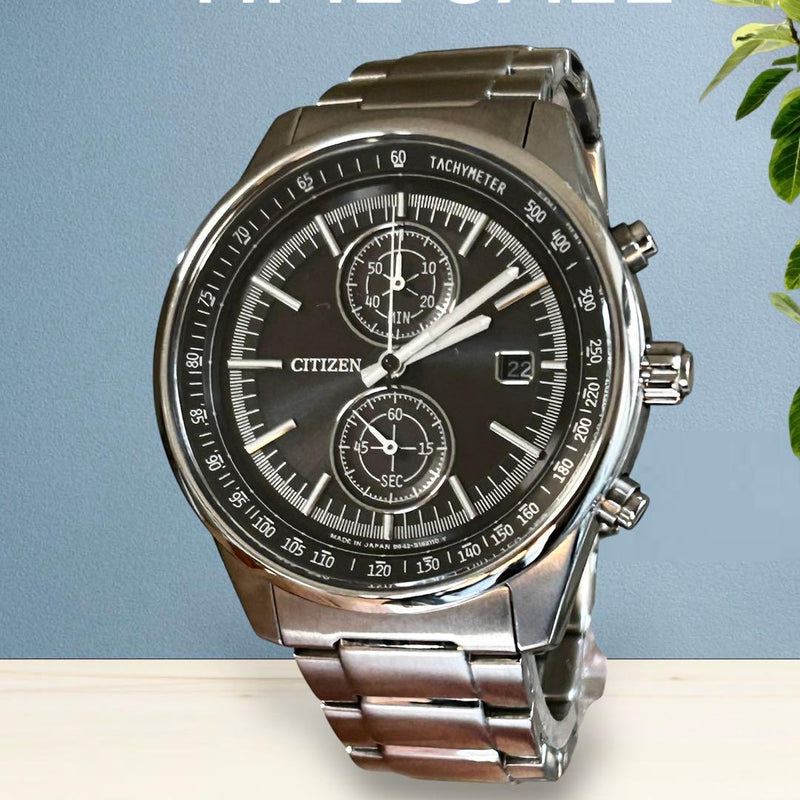 Eco-drive B642-0013p01 Watch Quartz Solar Powered Stainless Steel Mens
