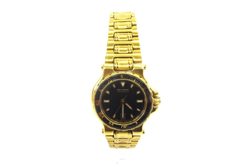 Gucci 9800l Gold Watch Ladies Wristwatch Swiss Made Luxury Timepiece ∠Up5406