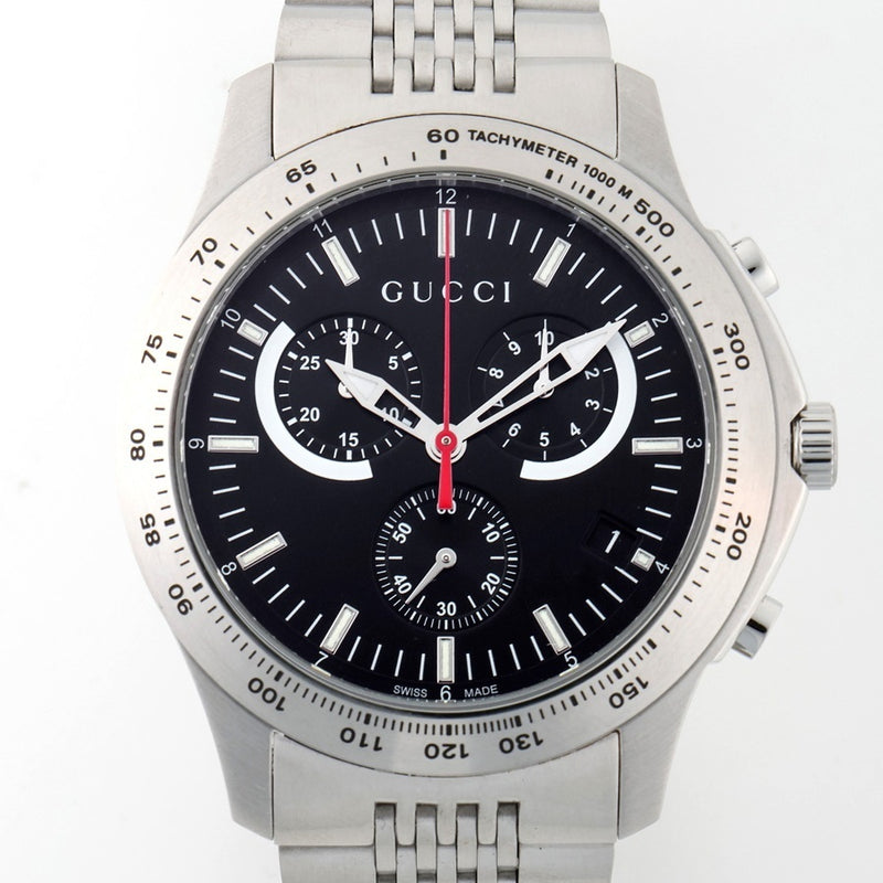 Gucci G-timeless Chronograph Ya126254 126.2 Quartz Watch A-157291 Mens