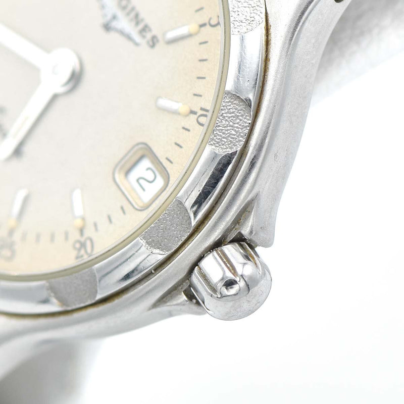 Longines Conquest L1.114.4 Ladies Quartz Watch Silver Dial New Battery Pawnshop
