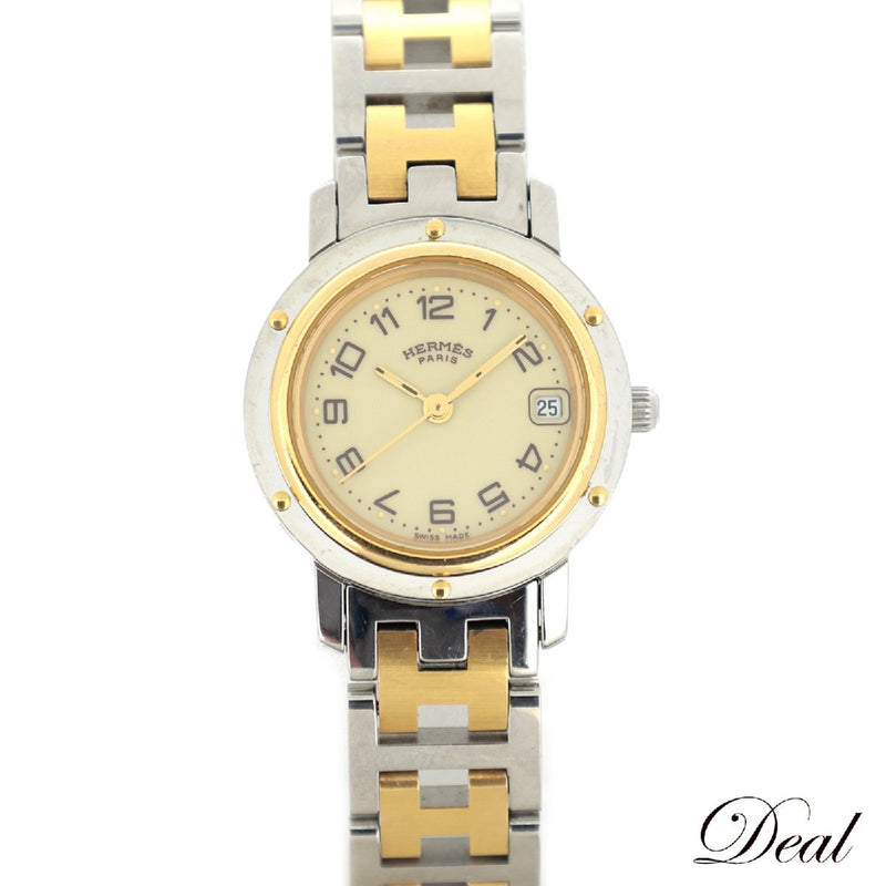 Hermes Clipper Cl4.220 Ladies Watch Swiss Made Quartz Timepiece Luxury Womens