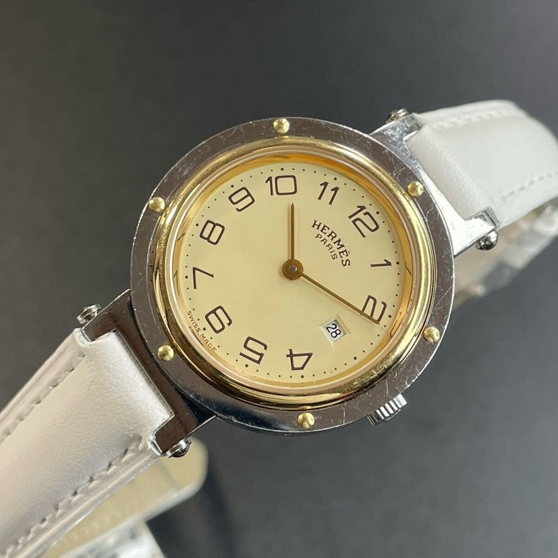 Hermes Clipper Gold Ladies Watch H Watch Quartz Hermes Arceau 2504he18 Elegant