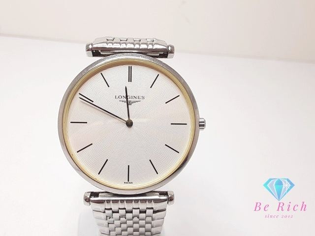 Longines La Grande Classique L4.709.4 Mens Watch White Dial Silver Stainless