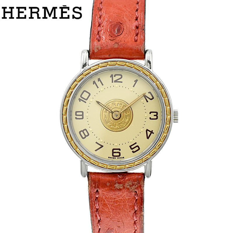 Hermes Serie Quartz Ladies Watch Swiss Made Elegant Wristwatch Womens Fashion