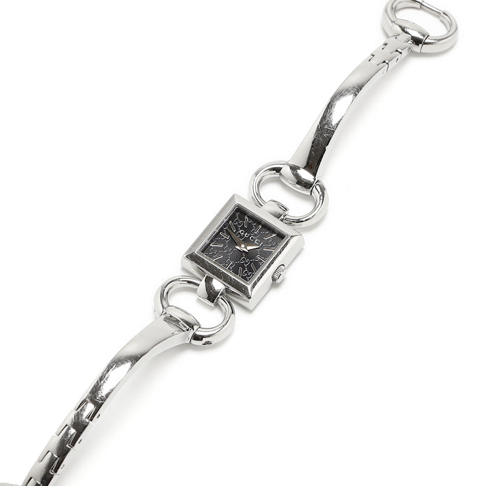 Gucci Tornabuoni Ya120513 Horsebit Bangle Bracelet Womens Watch Swiss Made