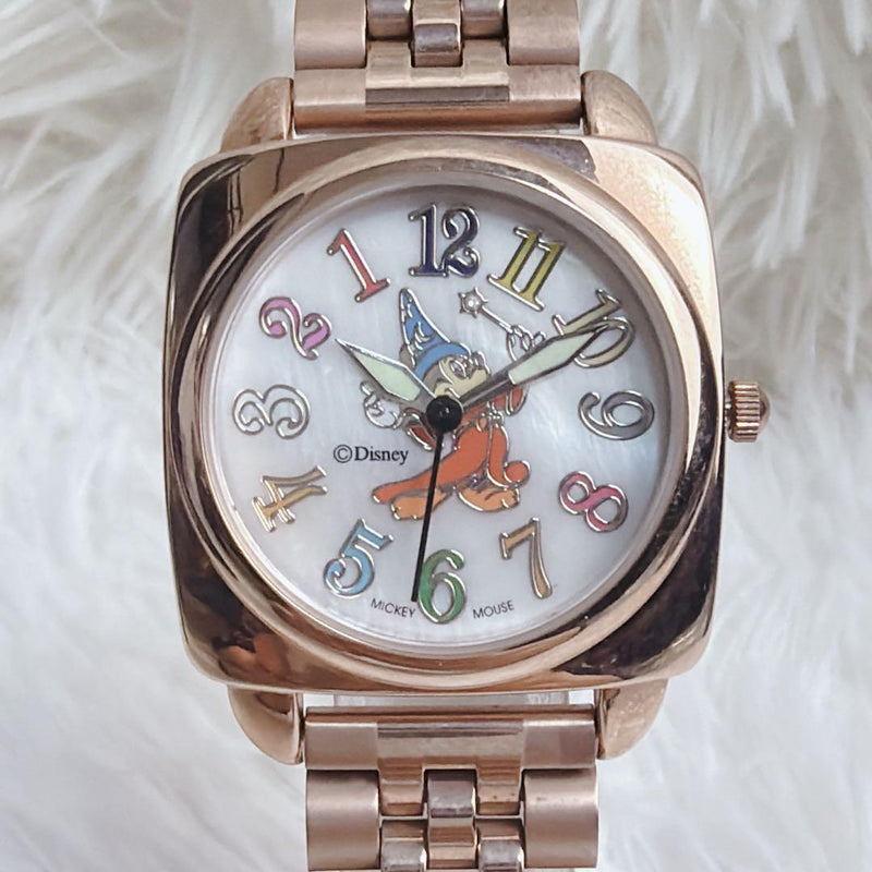 Working Disney Limited Edition 2000 Mickey Mouse Wristwatch Unisex Reverse