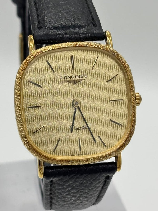 Longines Quartz 978 3253 Mens Wristwatch Original Buckle Japanese Vintage