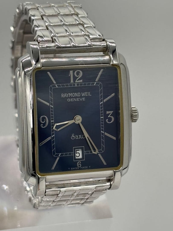 Raymond Weil Saxo Quartz 9110 Mens Wristwatch Japanese Vintage Swiss Made