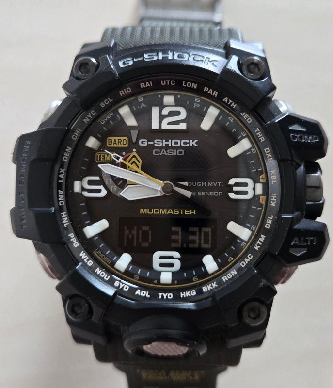 G-shock Gwg-1000-1a3 Mens Wristwatch Japanese Vintage Quartz Analog Digital