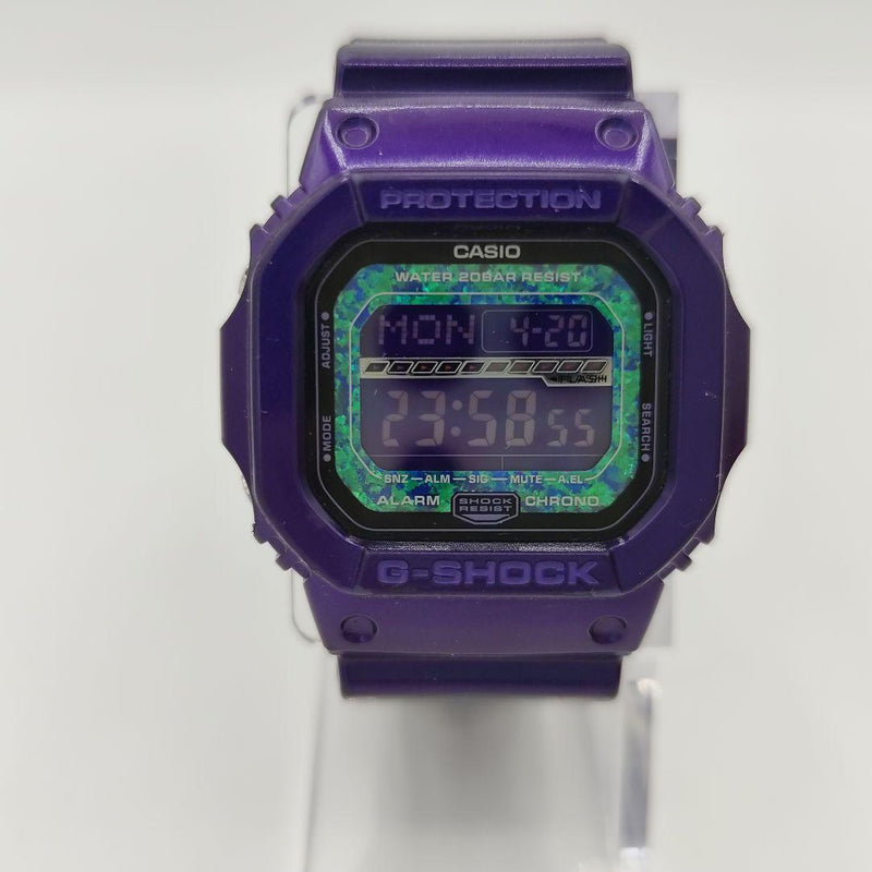 G-shock Gls-5600kl Purple Digital Wristwatch Japanese Quartz Vintage Sports