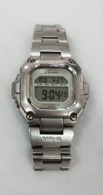 G-shock Mr-g Mrg-110 Mens Wristwatch Japanese Vintage Digital Quartz Stainless