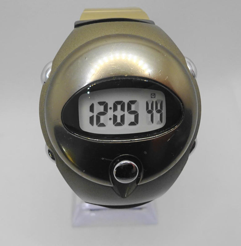 Working Seiko Alba Spoon S165 Digital Wristwatch Japanese Vintage Quartz Rare
