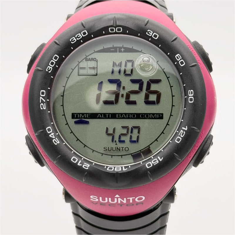 Suunto Vector Outdoor Digital Wristwatch Japanese Vintage Altimeter Barometer