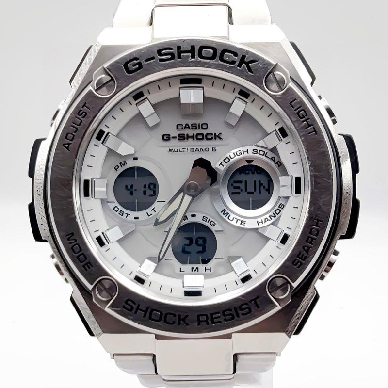 G-shock Gst-w110d Mens Wristwatch Radio Solar Japanese Stainless Steel