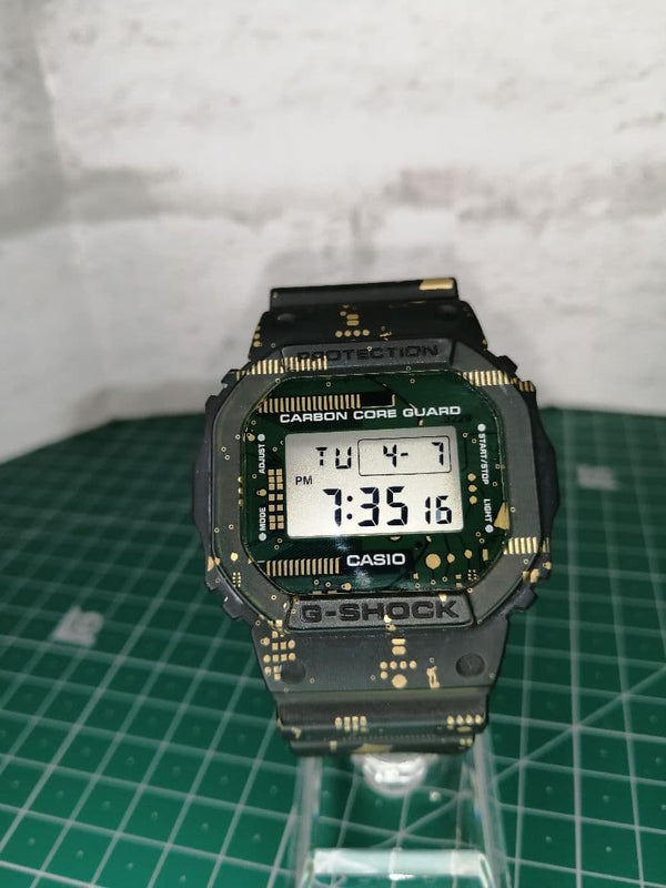 G-shock Dwe-5600cc Digital Quartz Wristwatch Japanese Vintage Mens
