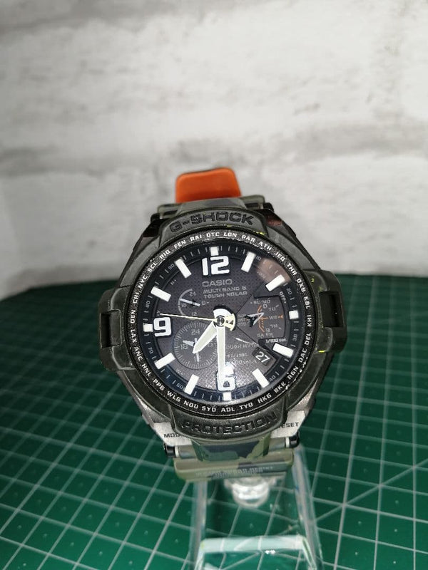 G-shock Gw-4000sc Mens Wristwatch Japanese Vintage Solar Aviation Watch