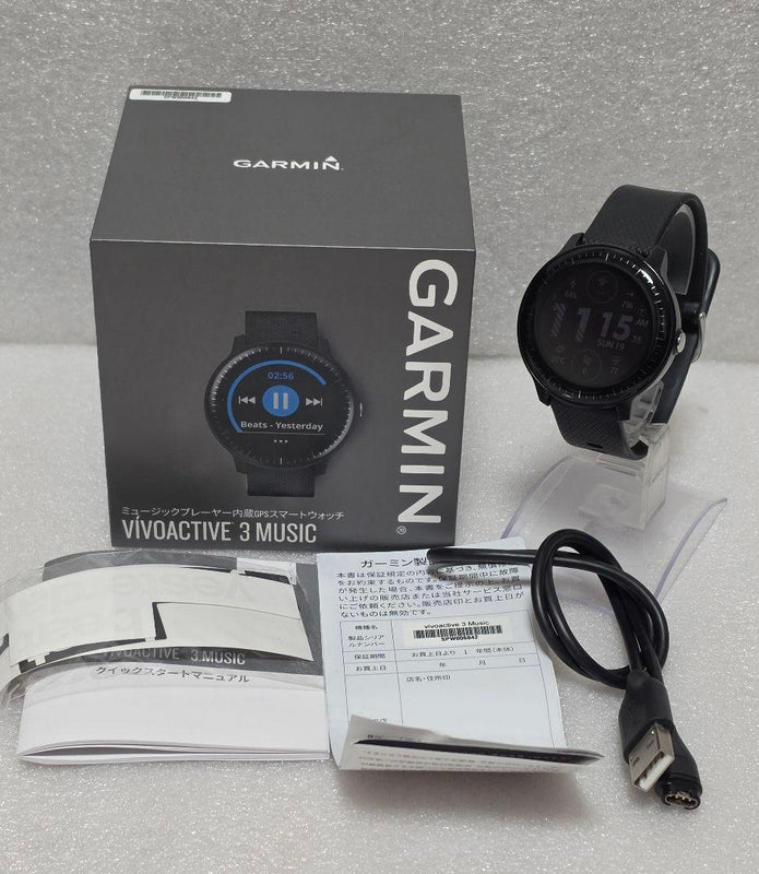 Garmin Vivoactive 3 Smartwatch Gps Fitness Tracker Japanese Vintage Bluetooth