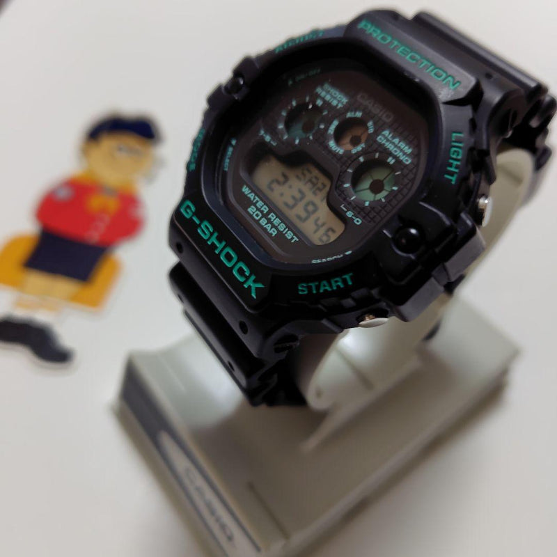 Potr X G-shock Dw-5900 Limited Turquoise Blue Japanese Digital Wristwatch