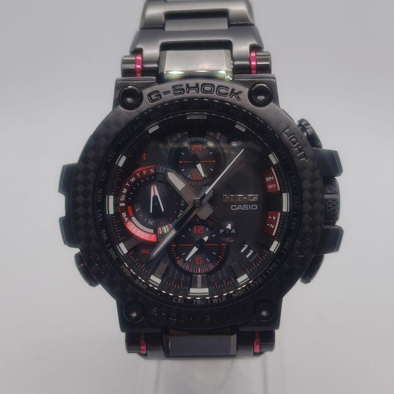 Casio Mt-g Radio Solar Mtg-b1000xbd-1ajf Mens Wristwatch Japanese Collector