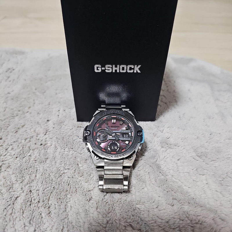 G-shock Gst-b400ad-1a4jf Bluetooth Solar Mens Wristwatch Japanese Stainless