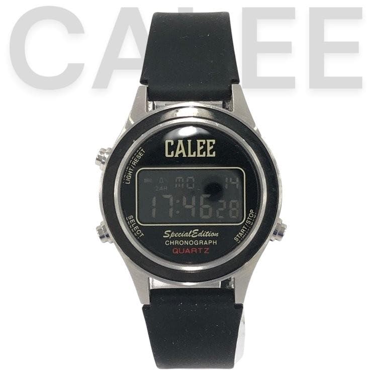 Calee X Vague Watch Co. Digital Watch Japanese Vintage Mens Wristwatch