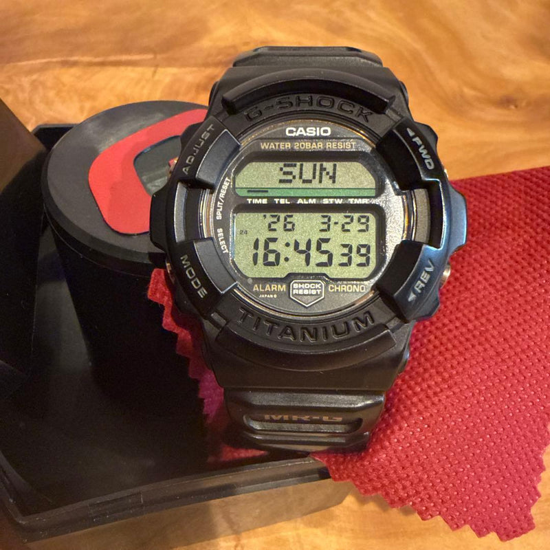 G-shock Mrg-1b-1 Titanium Case Mens Wristwatch Japanese Vintage Digital Watch