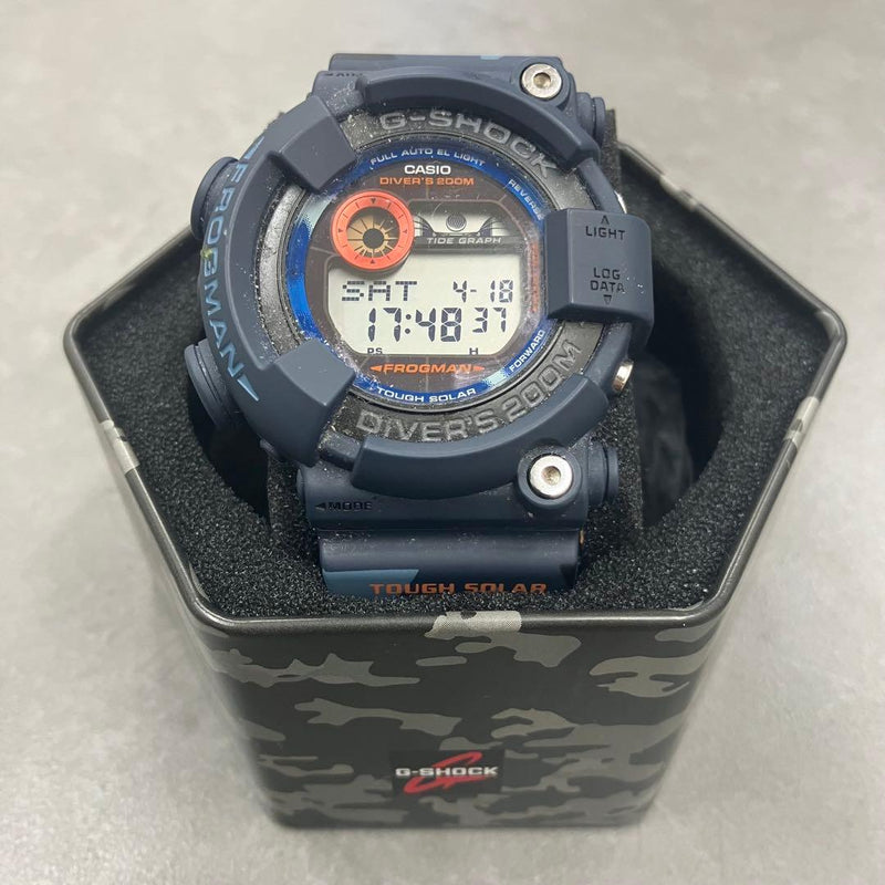 Casio G-shock Gf-8250cm-2jr Frogman Wristwatch Japanese Vintage Digital Dive