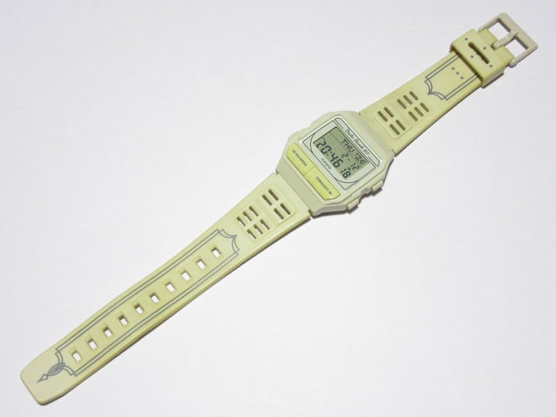 Data Bank X Electric Cottage Wristwatch Japanese Vintage Digital Watch