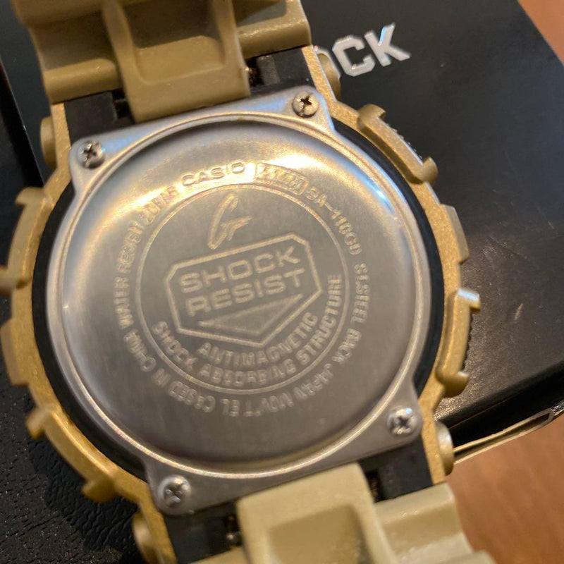 G-shock  Ga-110gd-9ajf Mens Wristwatch Japanese Gold Tone Vintage Digital