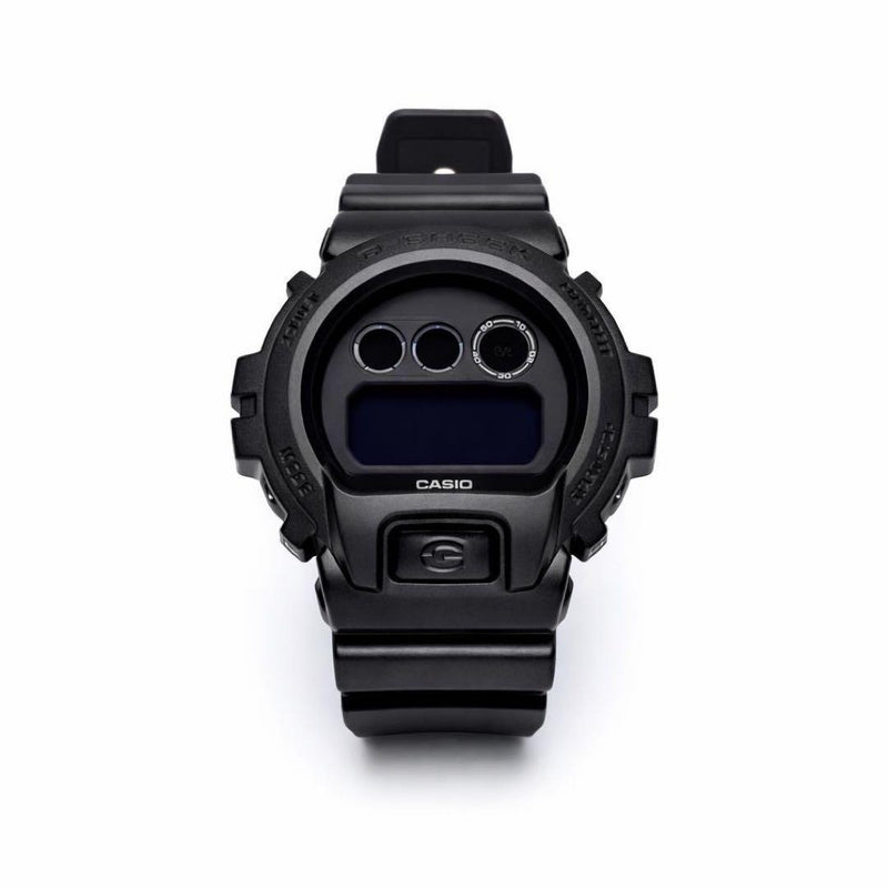 G-shock Dw-6900bb Matte Black Module 3230 Mens Japanese Digital Wristwatch